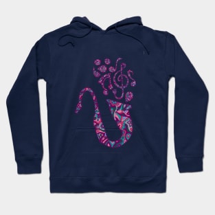 Saxophone Music Hoodie